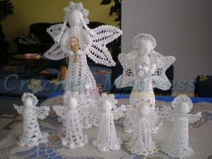 Novogodisnji Snowflake Heklanje Seme Christmas Decoration 23